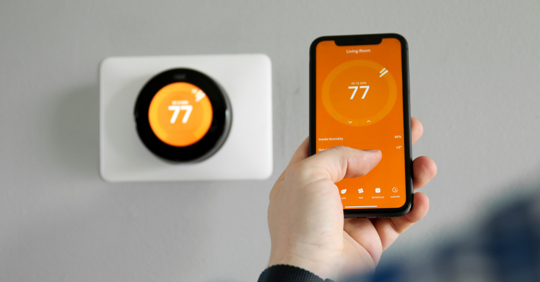 Thermostat on Phone